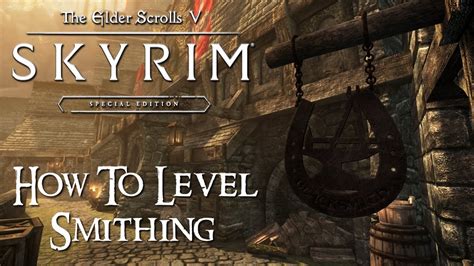 Smithing Leveling advertisement method 1 - iron daggers A great way to level it up early in the game is to head to Whiterun and visit the female blacksmith, Adrianne Avenicci, next to the. . Skyrim levelling smithing